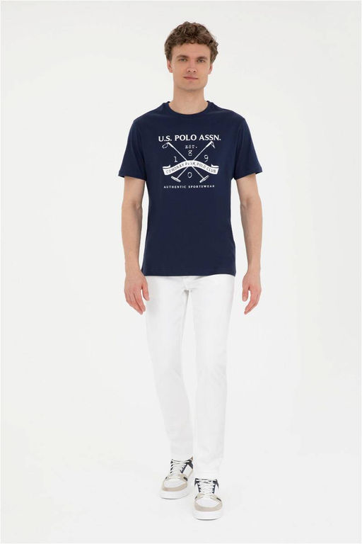 Мужские белые брюки из плотной ткани Неожиданная скидка в корзине - U.s. polo assn фото 3