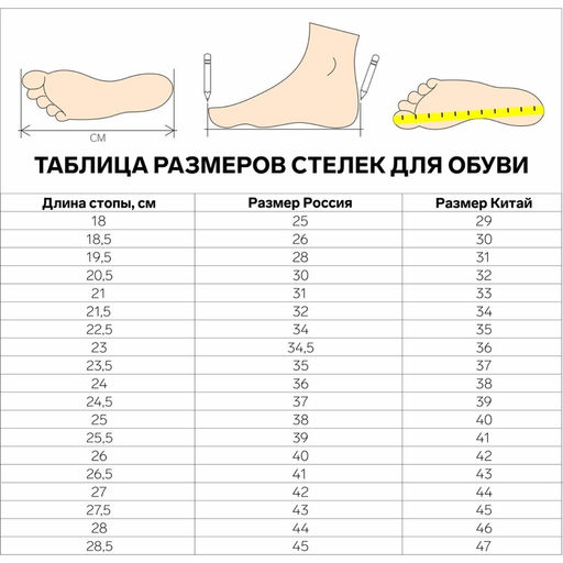 Стельки для обуви, теплоизолирующие, универсальные, р-р RU до 46 (р-р Пр-ля до 46), 30 см, пара, цвет чёрный