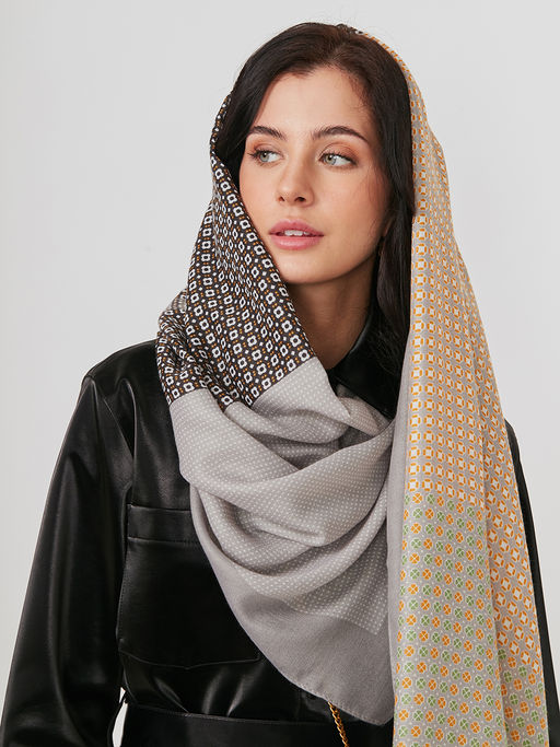 Большой, мягкий, тонкий и очень нежный двусторонний палантин - Tantino фото 9