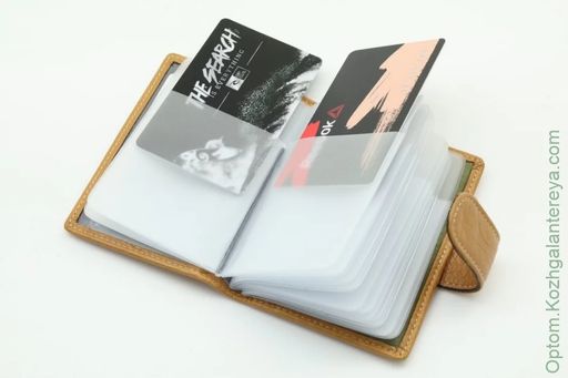 Женская кожаная визитница Sergio Valentini СВ 8041-010  фото 9