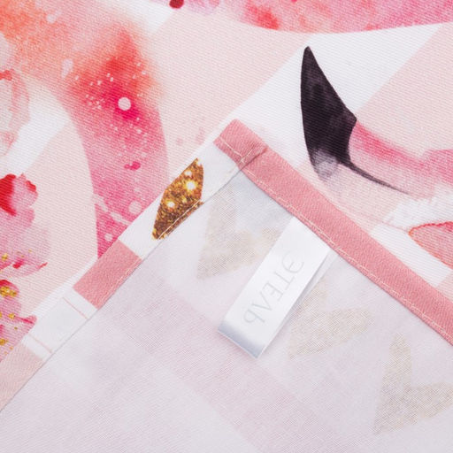 Цена за 2 шт. Полотенце Этель Flamingo 40х67 см, 100% хлопок, саржа 190 гр/м2  фото 6