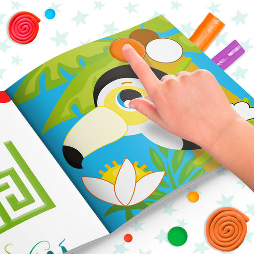 Аппликации пластилином Джунгли, 12 стр. - Буква-ленд фото 12