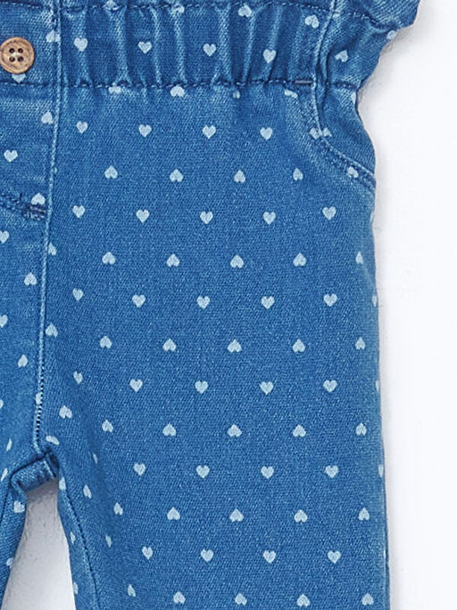 Beli Lastikli K?z Bebek Jean Pantolon - Waikiki фото 2