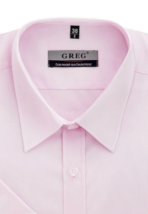 Сорочка мужская короткий рукав GREG Gb610/201/LV STRETCH