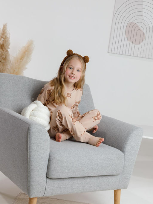 К 1552/нюдовый беж,милые мишки пижама дет - Crockid фото 4