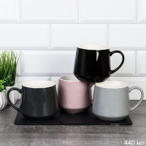 Кружка 440 мл Классика Пастель/ SY7570 /уп 48/ - Галеонтрейд фото 2