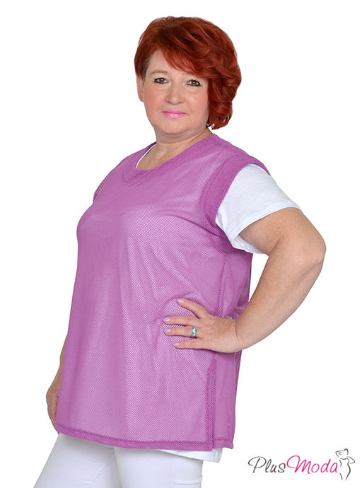 Жилет Модель №1609 размеры 44-84 - Plusmoda фото 3