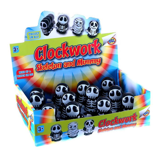 Цена за 12 шт. Игрушка заводная «Скелет»