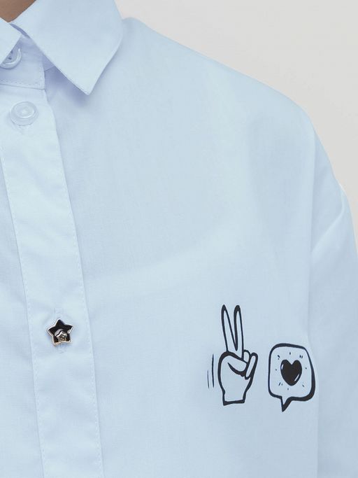 GWCT7121 блузка для девочек