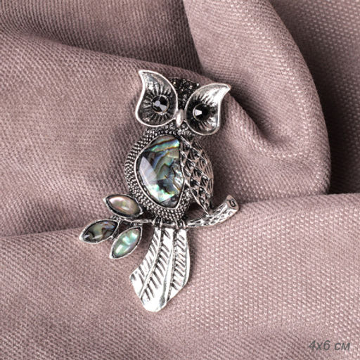 Брошь Сова / 3295 /уп 12/ микс - ГалеонТрейд фото 2