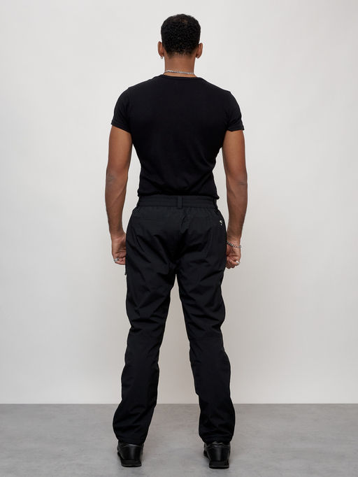 Брюки утепленные зимние спортивные черного цвета - Mtforce фото 11