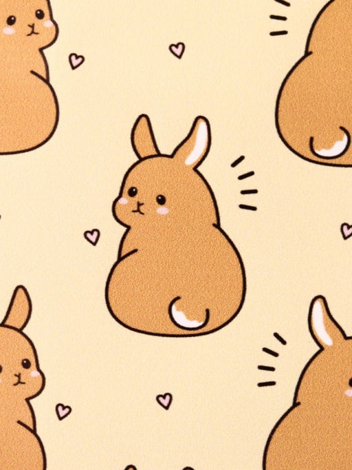 Обложка для паспорта Аниме Many hare, плотность 600 мкм