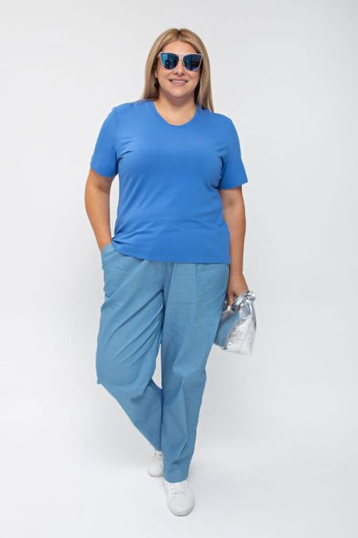 Футболка Luxury Moda 1023 голубой