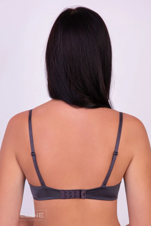 *MILAVITSA 117300 Бюстгальтер - антрацит фото 3