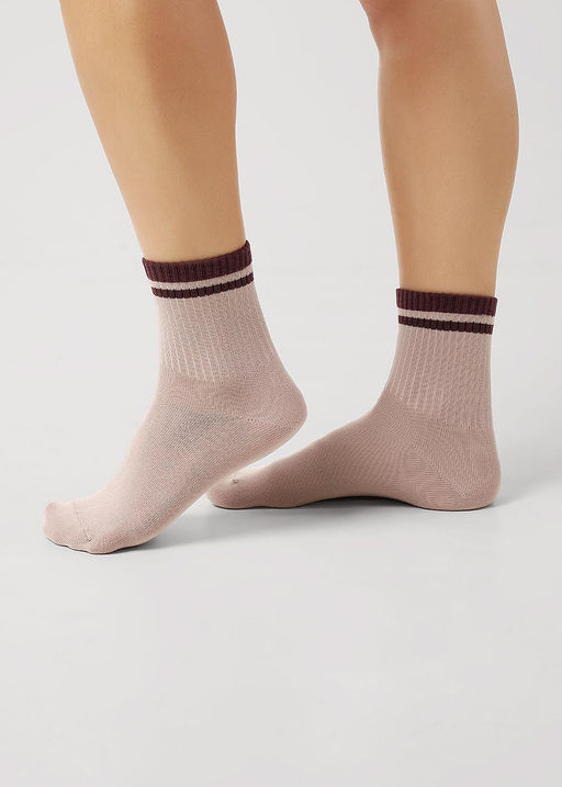 CLES Носки жен.L3005 market line хл+эл бежевый - Clever wear фото 2