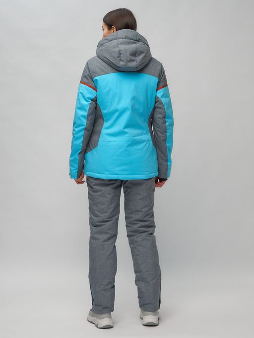 Горнолыжный костюм женский голубого цвета 02272-2Gl - Chunmai фото 5