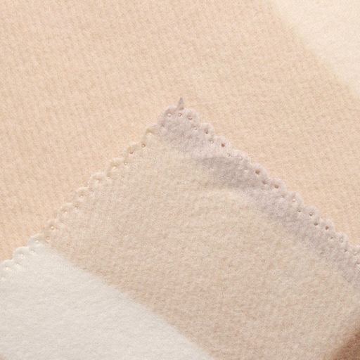 Плед «Экономь и Я. Клетка», 75×100 см, флис, бежевый