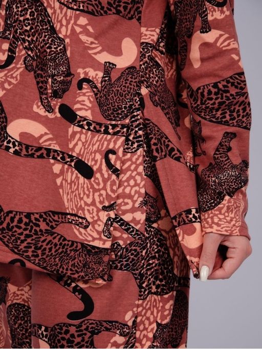 Костюм Саванна, интерлок пенье - Малина фото 4