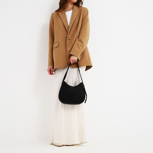 Сумка женская на одно плечо, на молнии, цвет чёрный - Nazamok фото 10