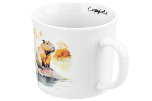 Кружка 360 мл 12,5*9,5*8,3 см Капибара NEW BONE CHINA - Elan gallery фото 5