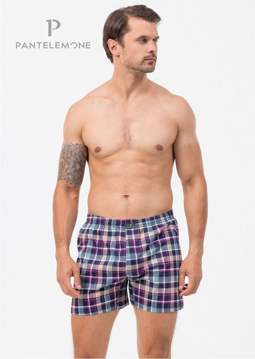 Трусы боксеры мужские свободного силуэта PDB-437 - Pantelemone фото 4
