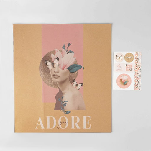 Пакет крафтовый упаковочный Adore, 30 40 6 см - Дарите счастье фото 3