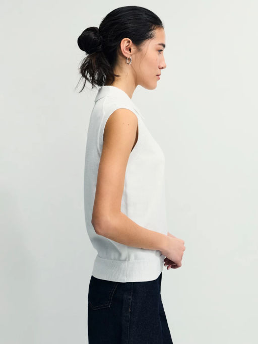 Поло без рукавов из хлопка ZR2604013302-1 / Zarina