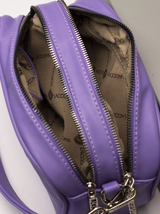 LACCOMA сумка Лаура-Ф826-фиолетовый эко кожа хлопок