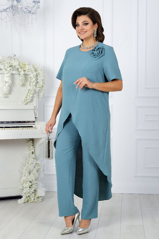 Платье Ninele 7431-Р темно-синий - Mira fashion фото 1548