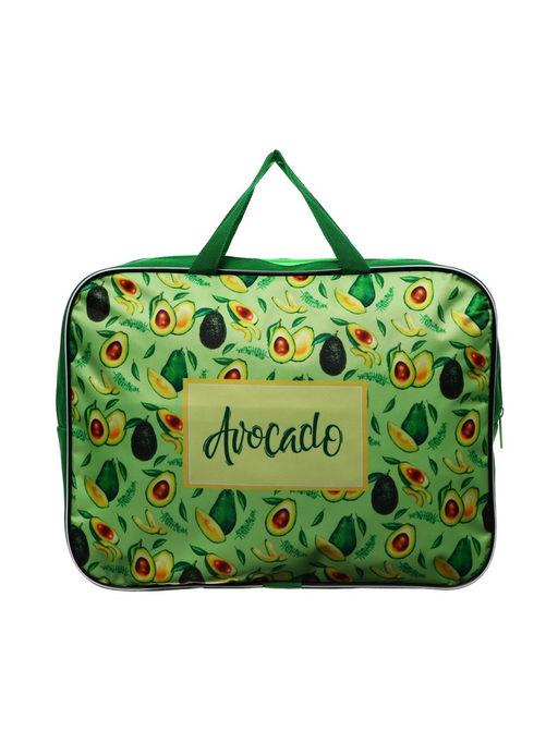 Папка для труда, А4, текстильная, 35×27×7 см «Авокадо»