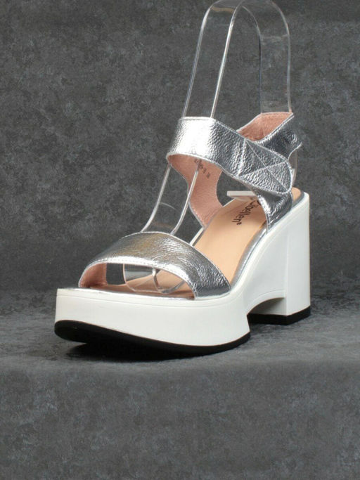 08-QL6989-1B WHITE Босоножки женские (натуральная кожа) - Фабричный китай фото 6