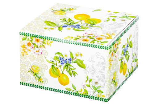 Набор 2 салатников 15*15*7 см 700 мл Лимоны NEW BONE CHINA - Elan gallery фото 10