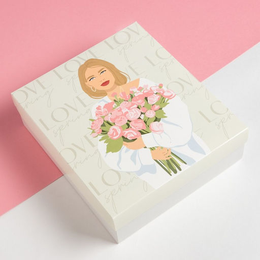 Набор подарочный Этель Spring, полотенце, спонж  фото 5