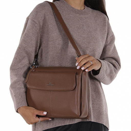 Сумка 9181CD brown Alex&Mia