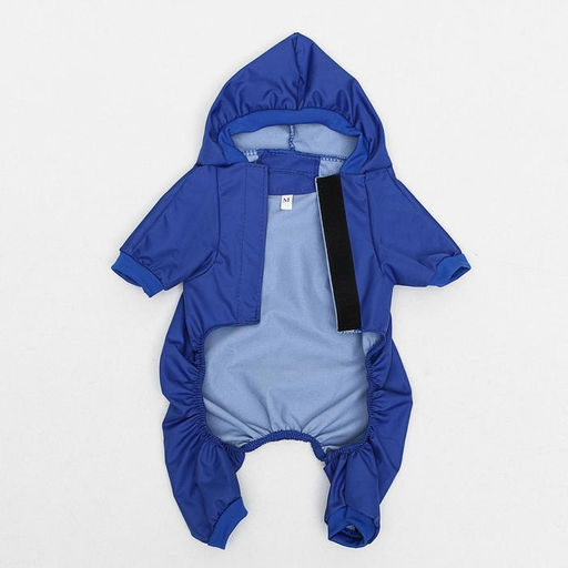 Комбинезон дляживотных, без подклада, L (ДС 28-30, ОШ 32, ОГ 36-40 см), синий - Simaland фото 6