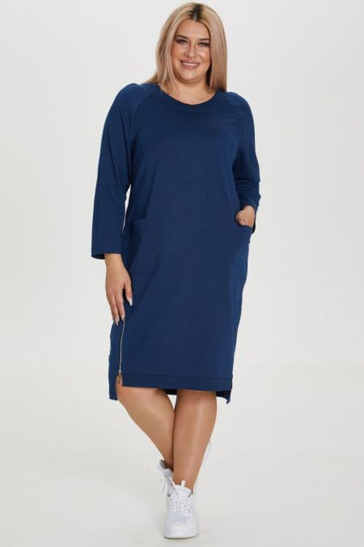 Платье Luxury Moda 1144 синий