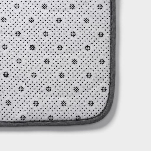 Коврики для ванной и туалета Доляна «Волна», 2 шт., 40×50 см, 50×80 см, серые