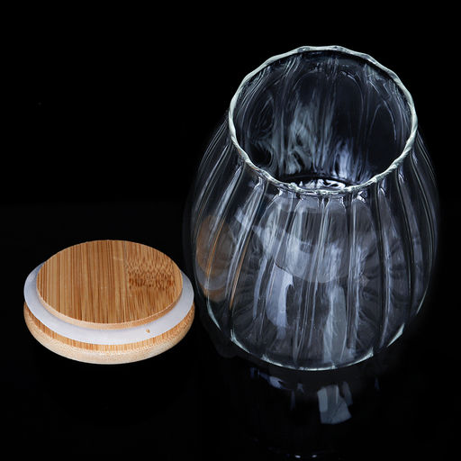 Банка для сыпучих бамбуковая крышка рифленая 1000 мл /LCSC2433/уп 60/ - Галеонтрейд фото 21