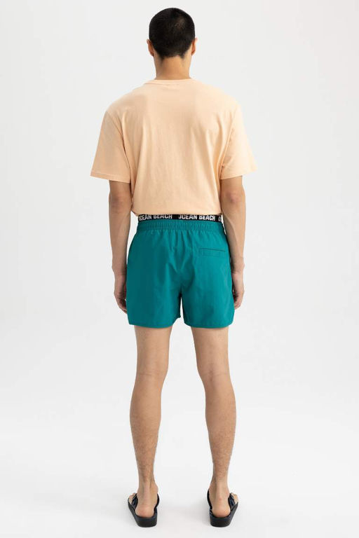 Укороченные шорты для плавания с принтом Andy - Defacto фото 7