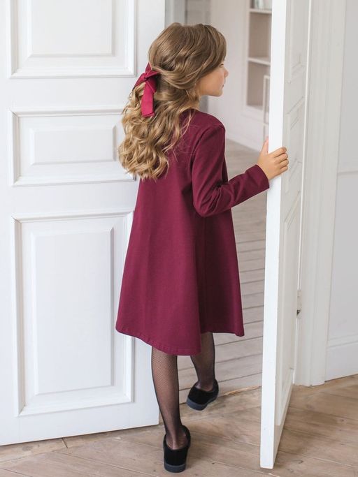 Платье s0100 - Радужный хлопок фото 5