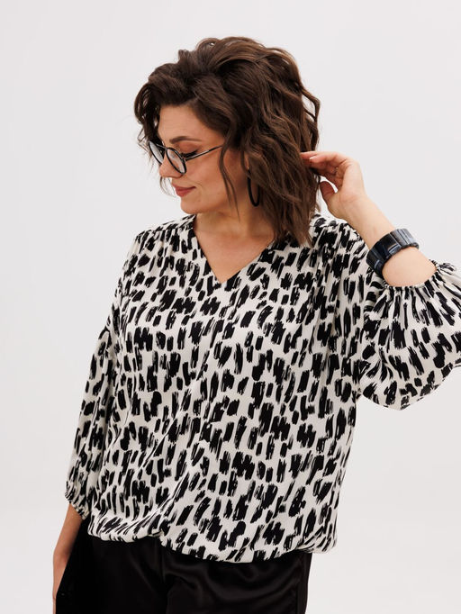 Блуза ANELLI 1676.1 сафари шелк  фото 8