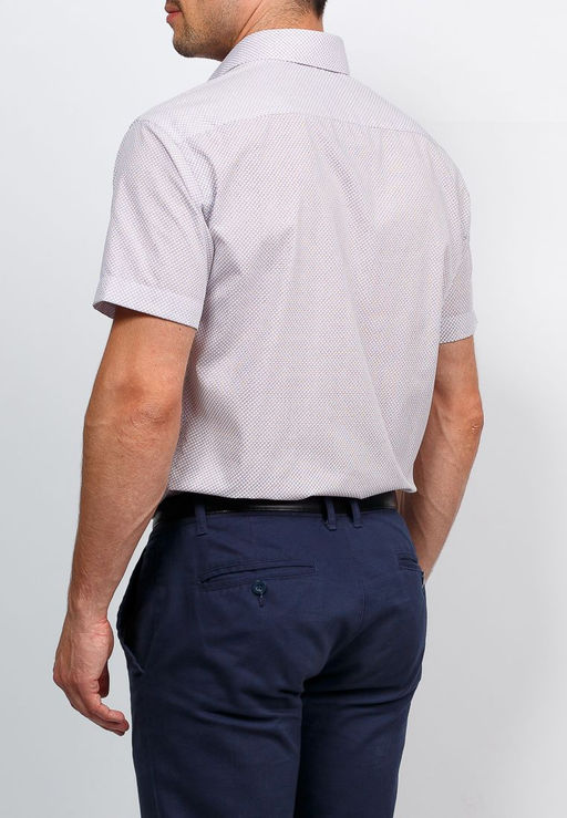 Сорочка мужская короткий рукав GREG 163/109/2034/Z/1  фото 3