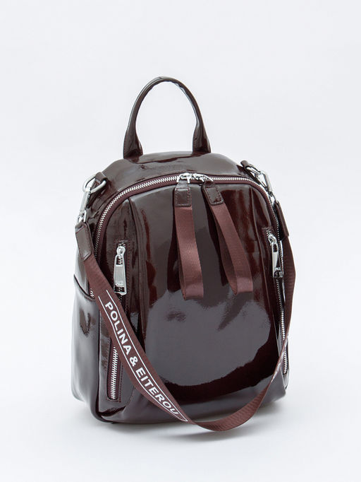 Рюкзак 19031-8 coffee Polina&Eiterou