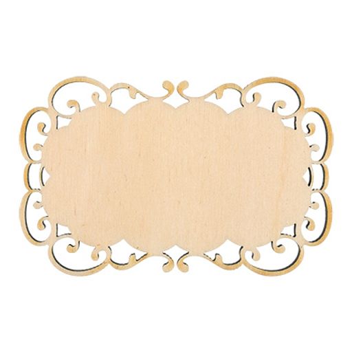 Заготовка для декорирования Mr. Carving ВД-339 Бирка резная фанера 0.3 см 2 шт №1  фото 5