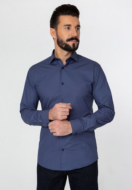 Сорочка мужская длинный рукав GREG 223/131/237/Z/1p  фото 8