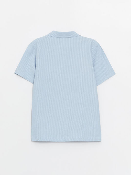 Basic K?sa Kollu Erkek ?ocuk G?mlek