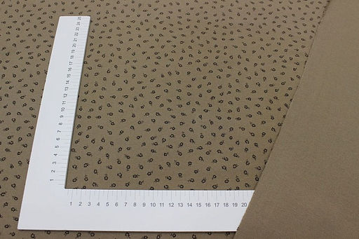 Теплый хлопок Ноктюрн цв.светло-кофейный, ВИД3, ш.1.48м, хлопок-100%, 160гр/м.кв - Купава фото 4