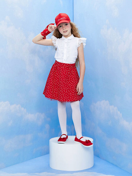 26-30 Numara Fiyonk Detayl? K?z ?ocuk Babet - Waikiki фото 2