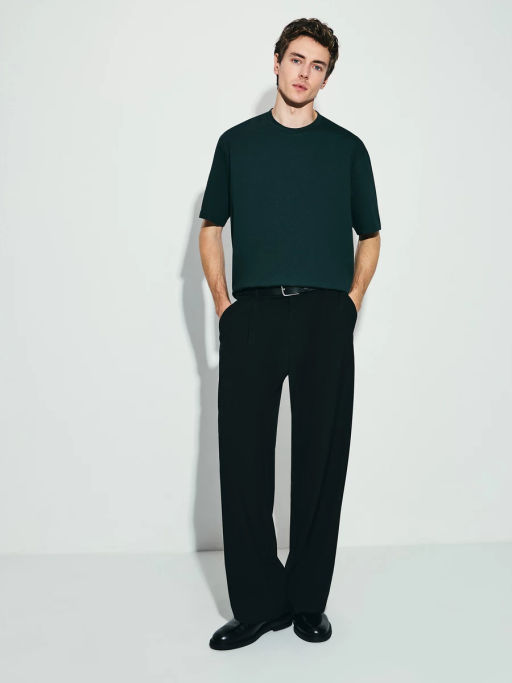 Футболка regular fit из хлопка / Zarina