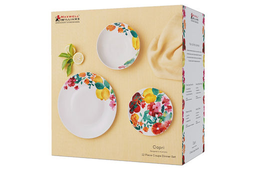 Обеденный набор Capri, 4 персоны, 12 предметов - Maxwell & Williams фото 6